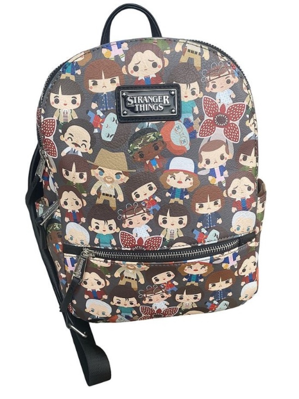 Loungefly Stranger Things Print Mini Backpack - Picture 2 of 8